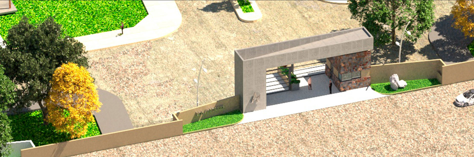 Los Abedules housing